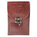 Triple Moon Tarot Card Leather Holder