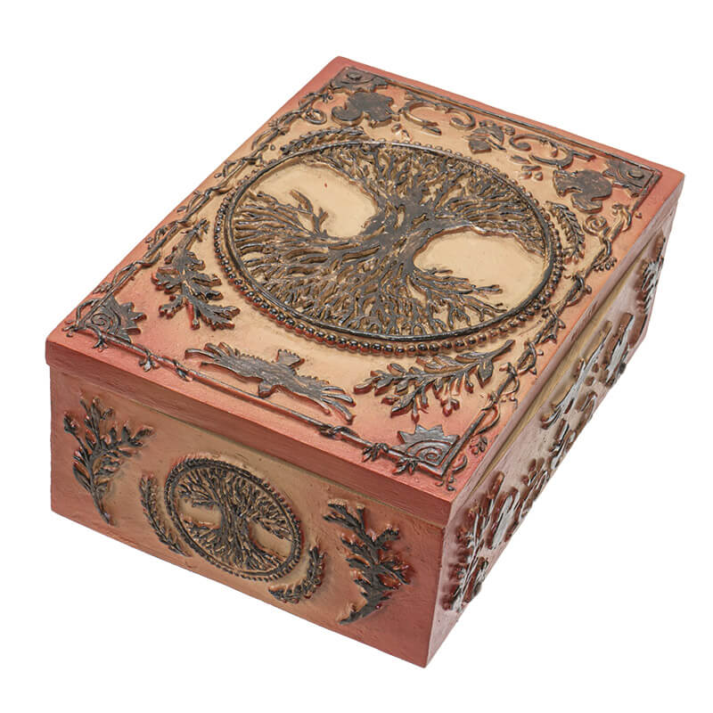 Tree of Life Tarot Trinket Box