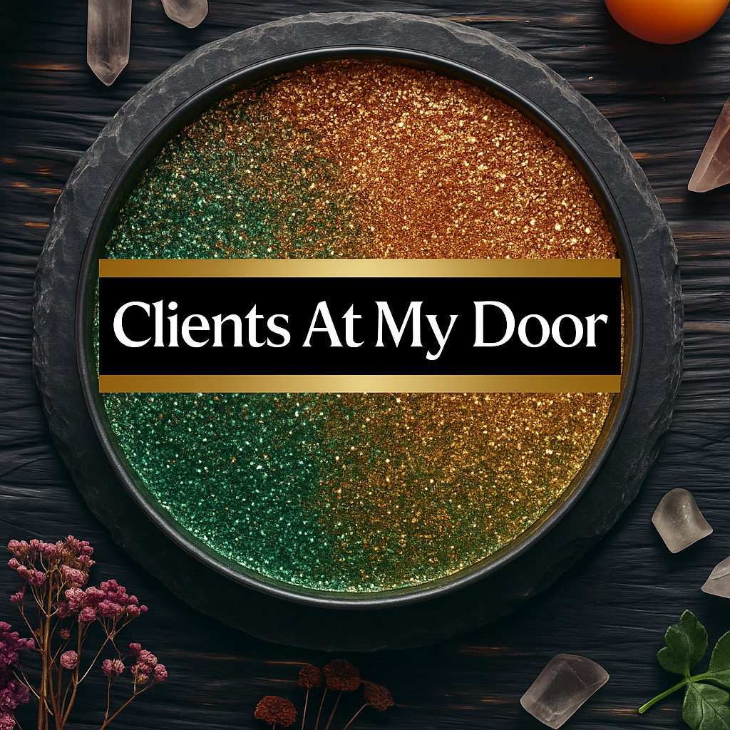 Clients At My Door Candle | Bring New Customers Candle