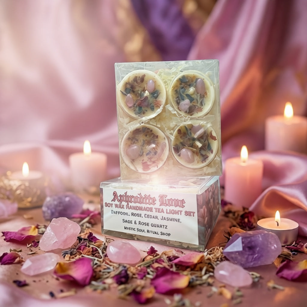 Aphrodite Tea Light Candle Set