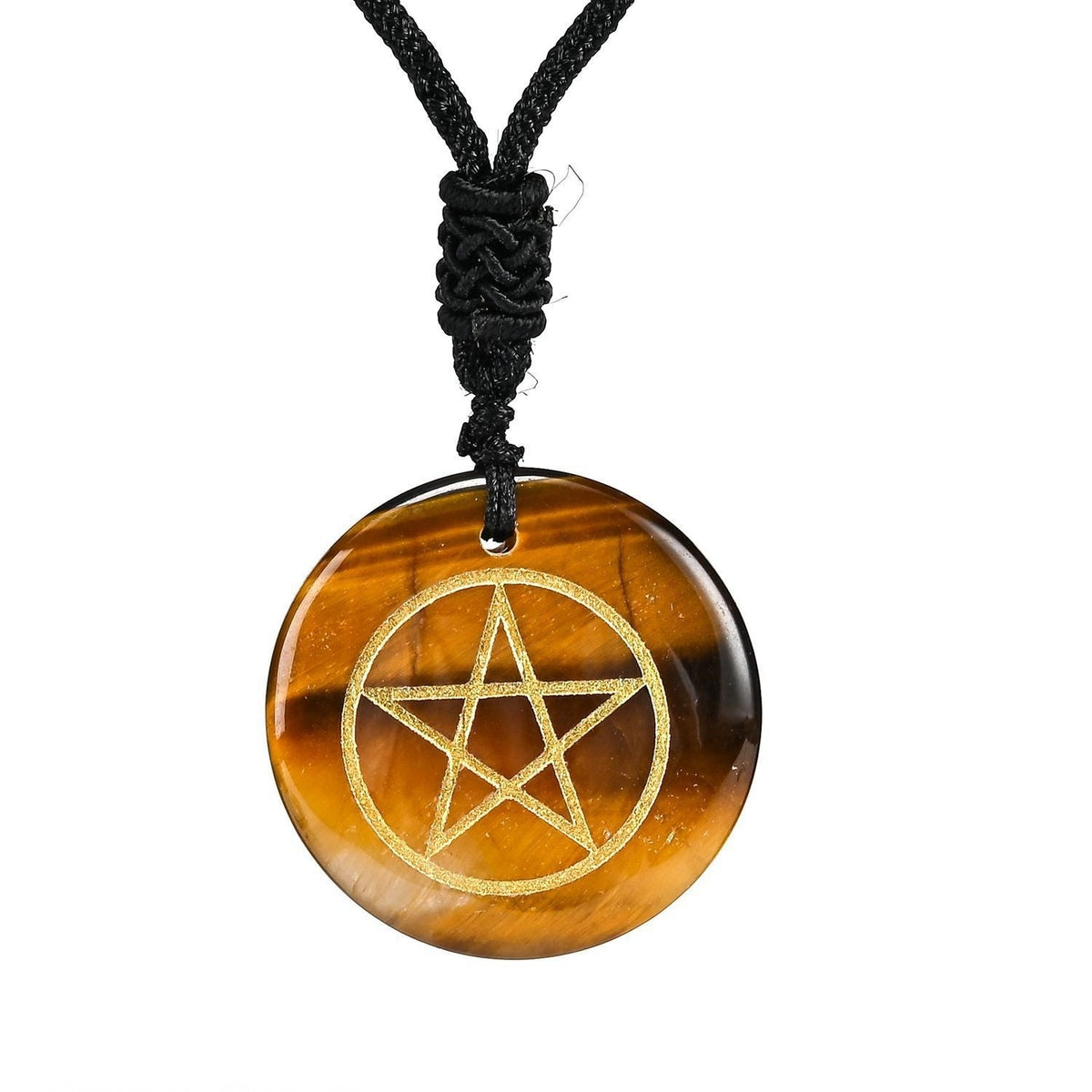 Pentacle Crystal Rope Necklaces