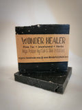 Wonder Healer Soap | Pine Tar | Jewelweed | Herbal | Colloidal Oatmeal | for Poison Ivy and other Skin Ailments