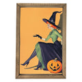 Witchy Silhouette Framed Art