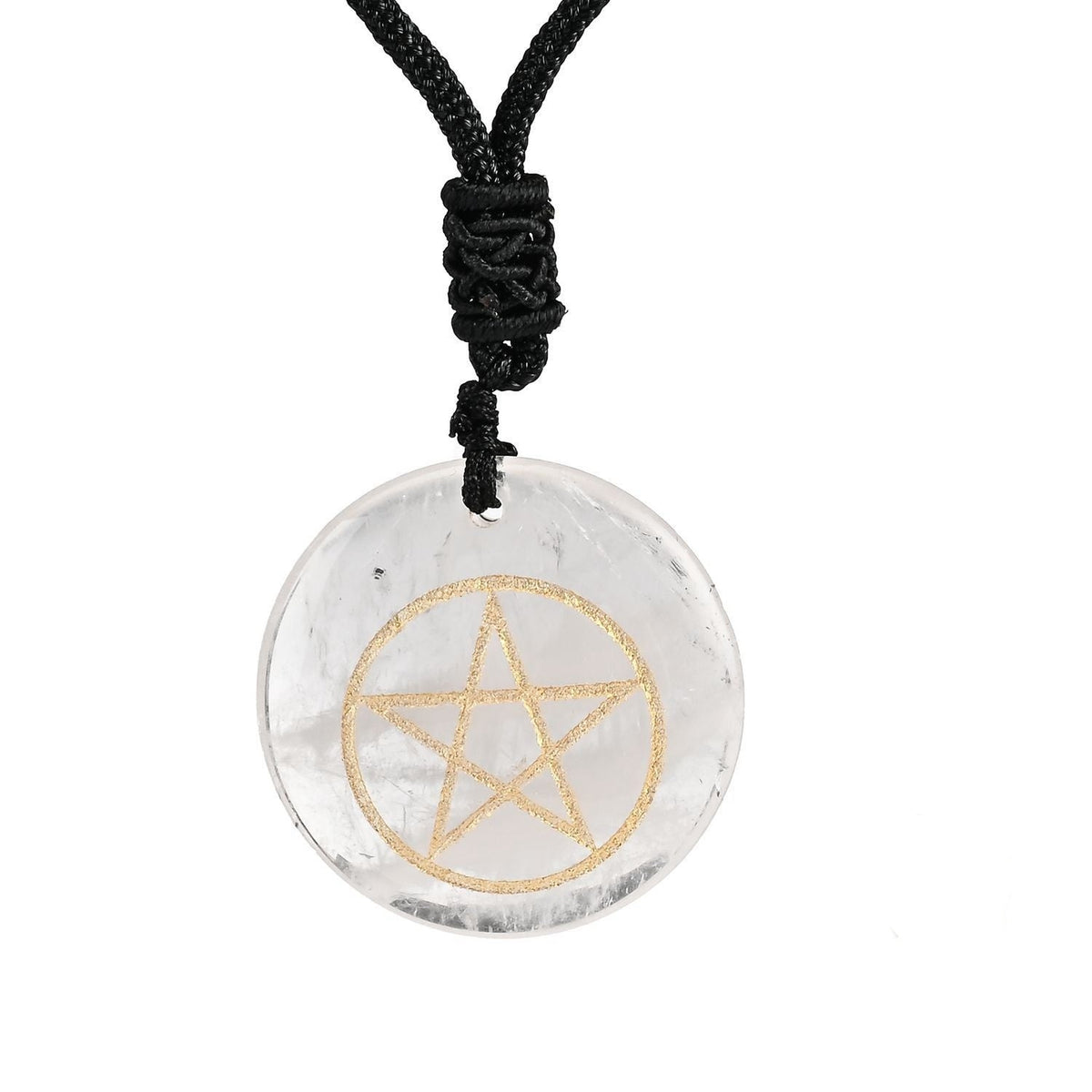 Pentacle Crystal Rope Necklaces