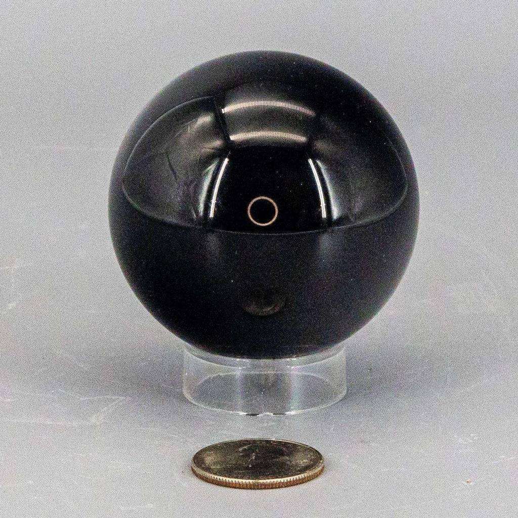 Obsidian Crystal Sphere