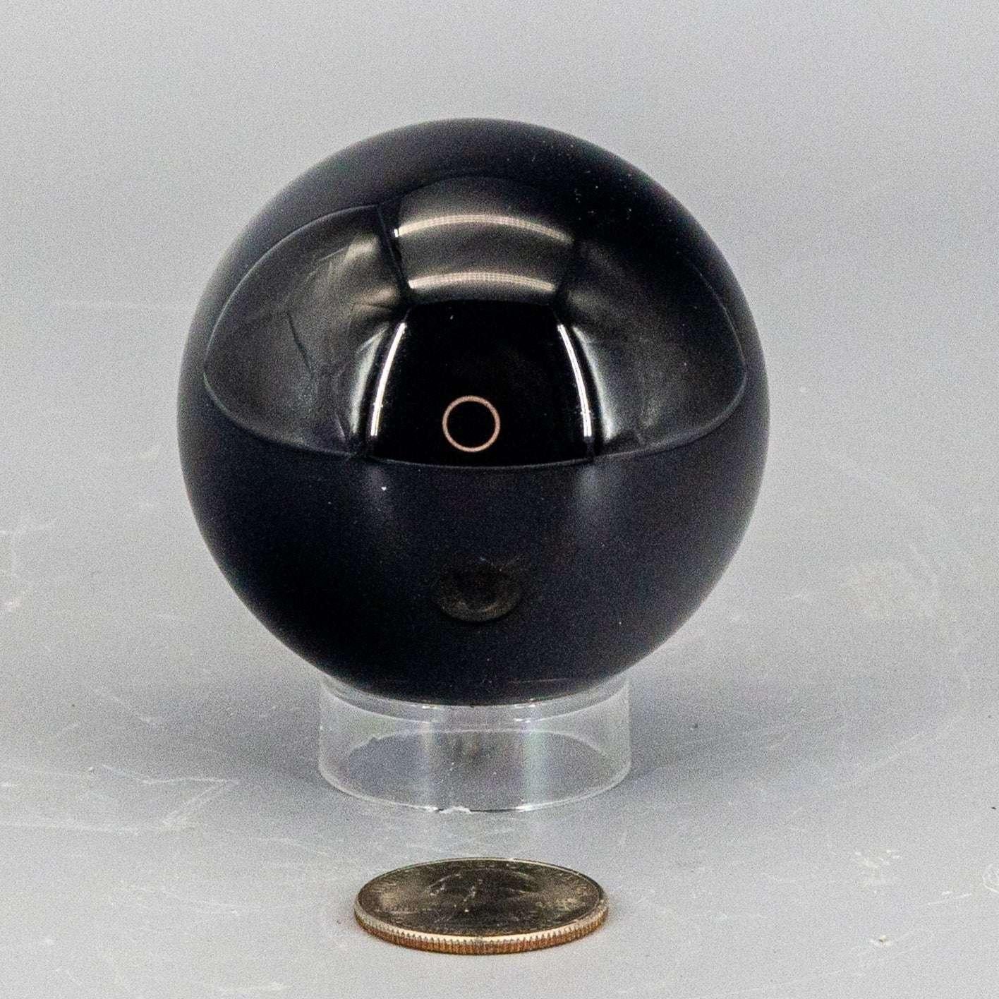 Obsidian Crystal Sphere