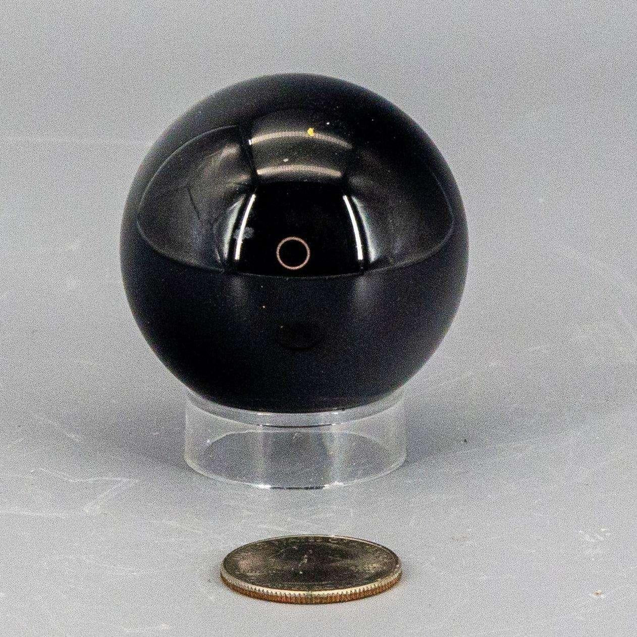 Obsidian Crystal Sphere