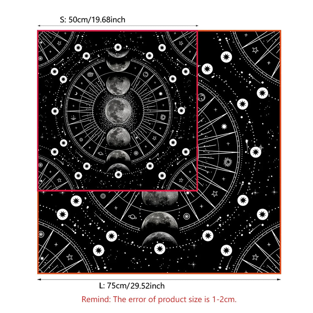 Moon Phase Altar Cloth