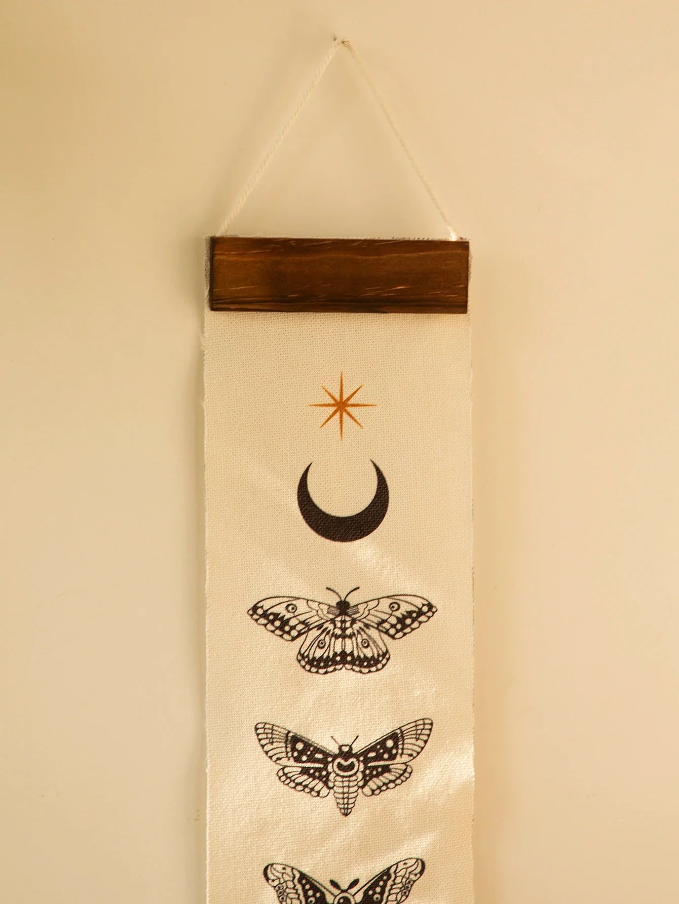 Butterfly & Moon Phase Banner