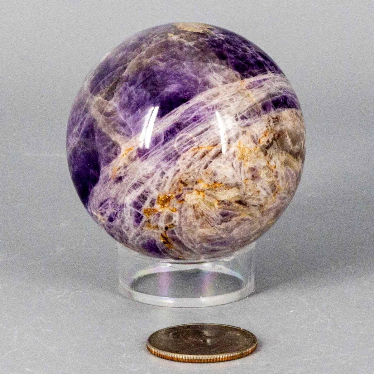 Amethyst Crystal Sphere