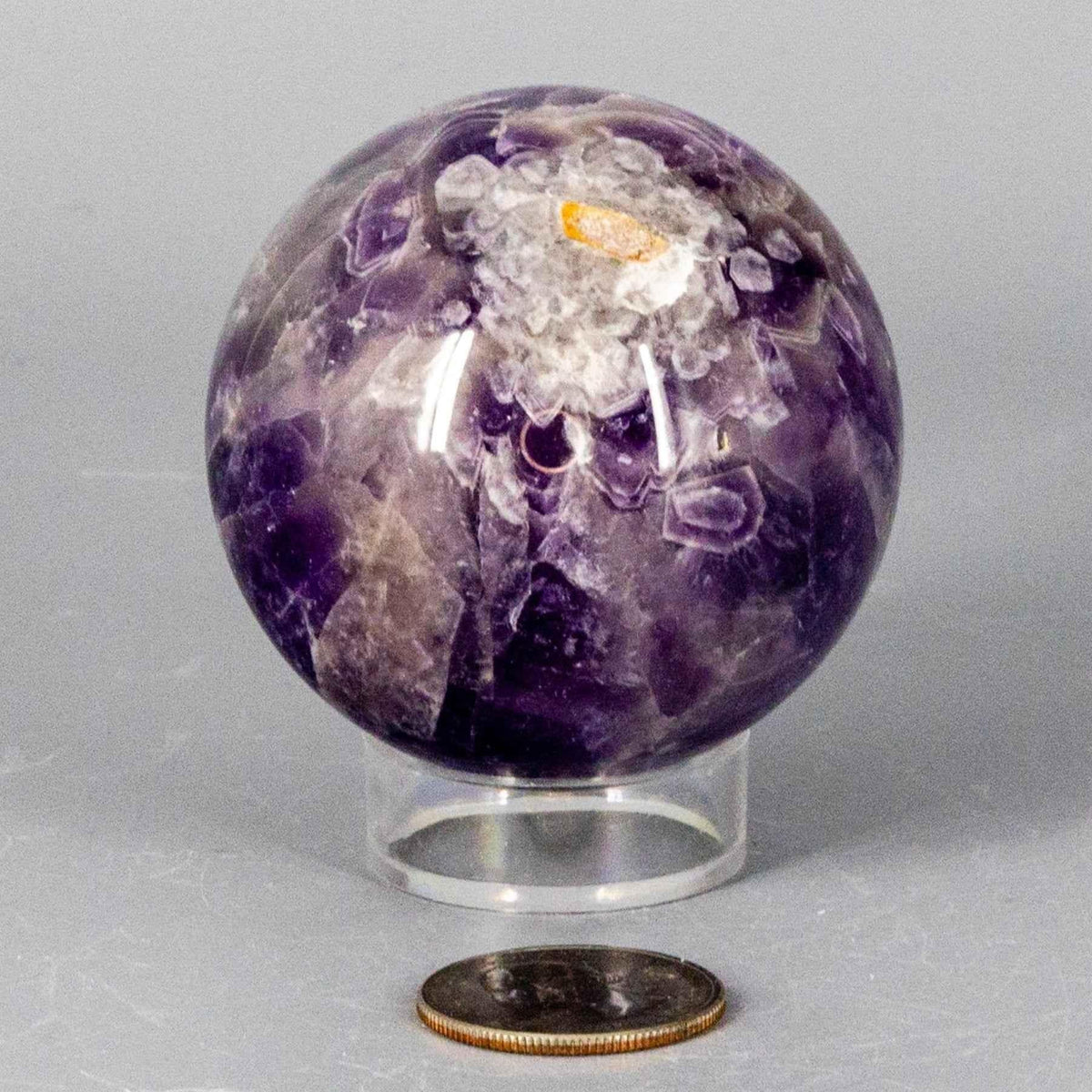 Amethyst Crystal Sphere