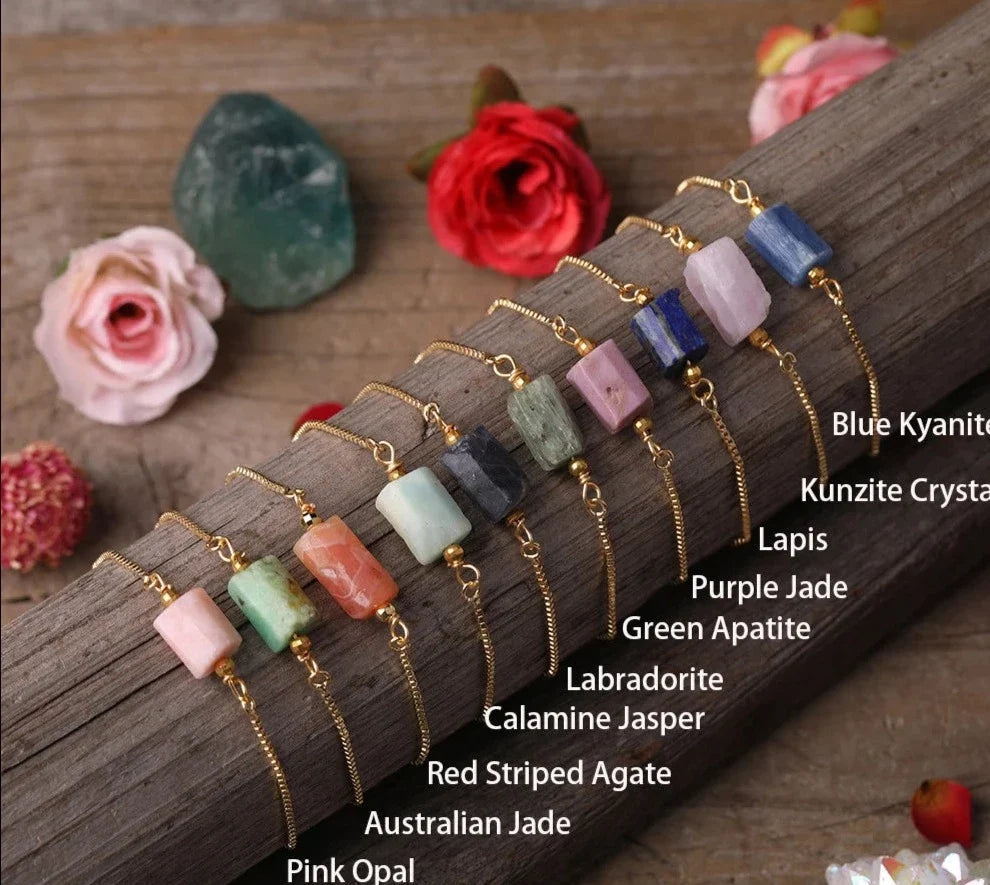 Crystal Gold Adjustable Bracelets
