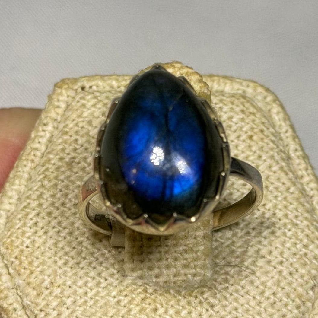 Labradorite Ring 7 03.9028