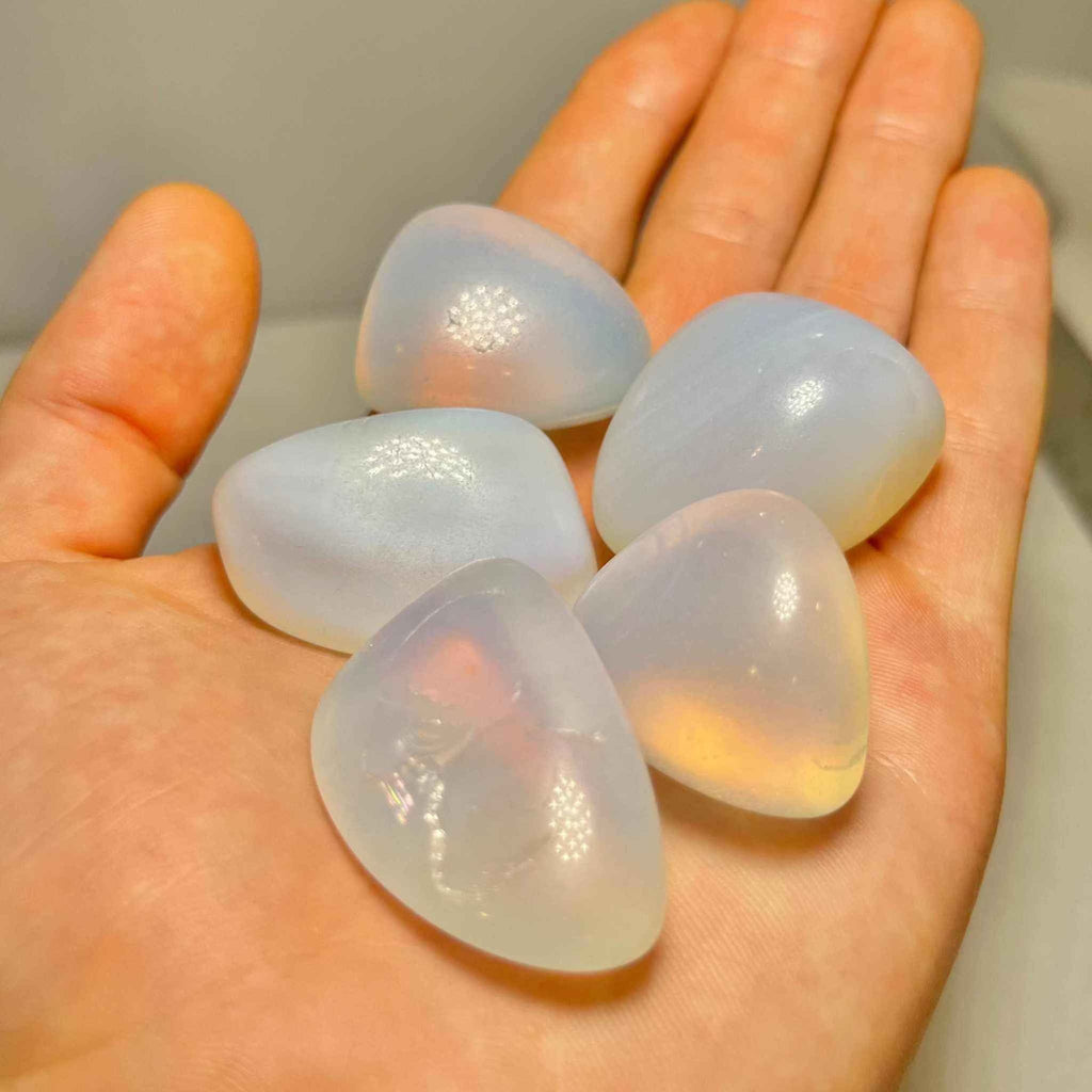 Opalite Tumbled Pocket Stone