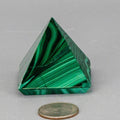 Malachite Crystal Pyramid Heart Chakra Transformation