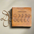 Moon Phases Leather Journal