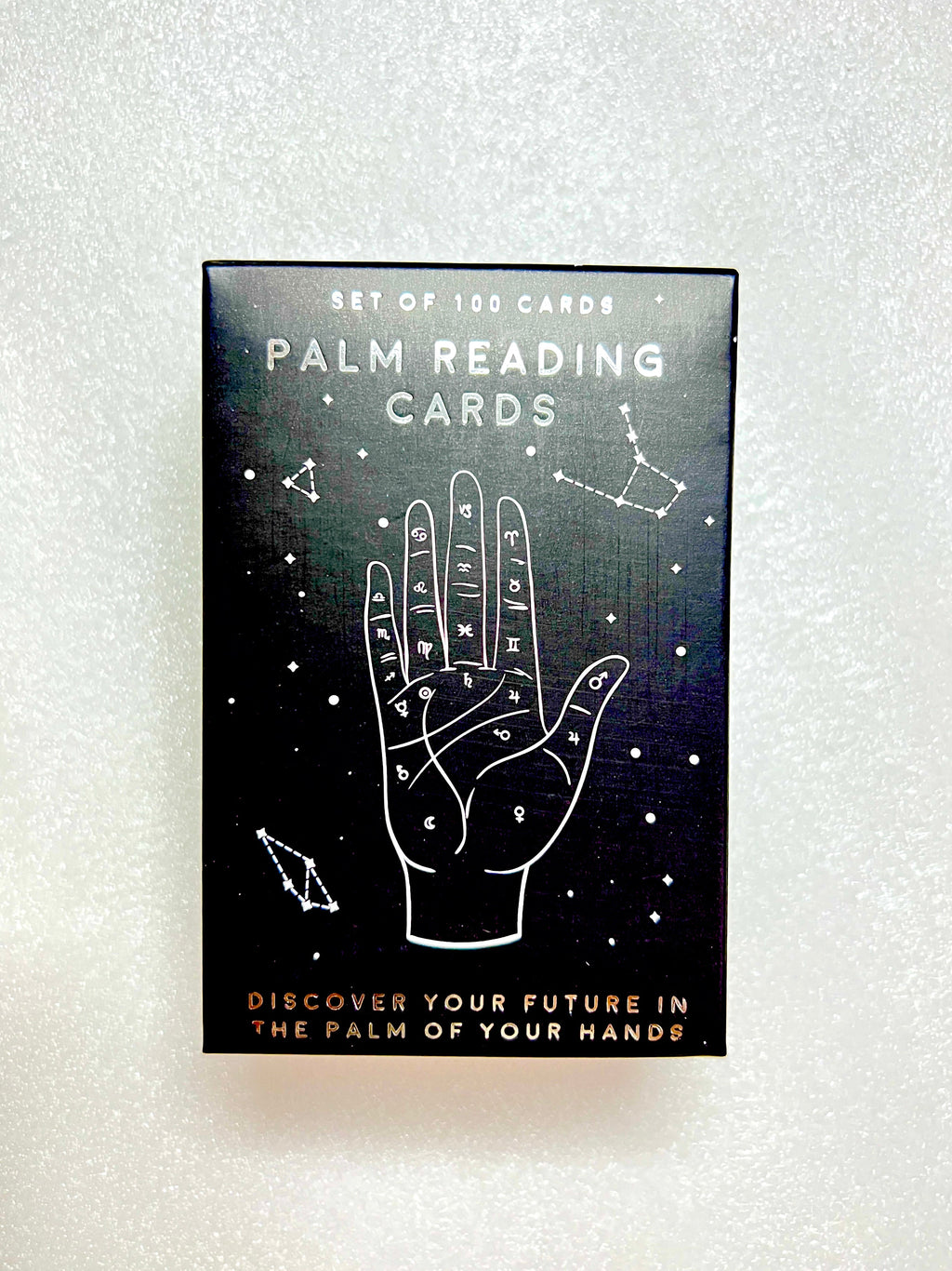 Palm Readings Cards - Set of 100 Flash Cards to Learn Palmistry and Divination