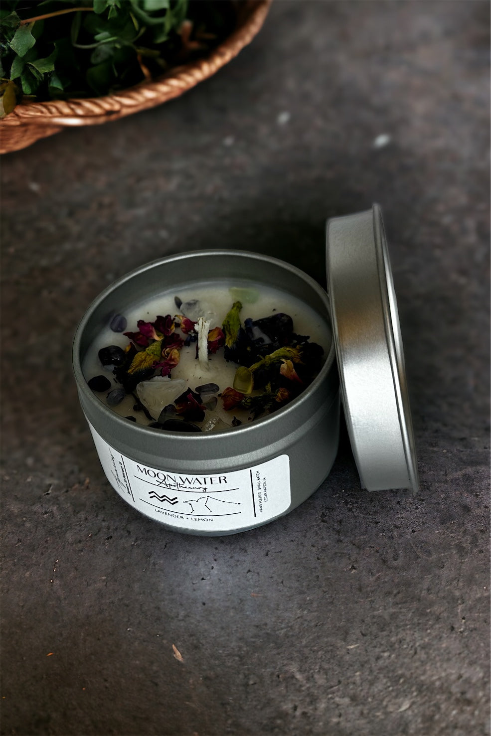 Zodiac Candles – 6 oz Astrology Inspired Candles with 40+ Hour Burn Time -- by Moon Water Apothecary!