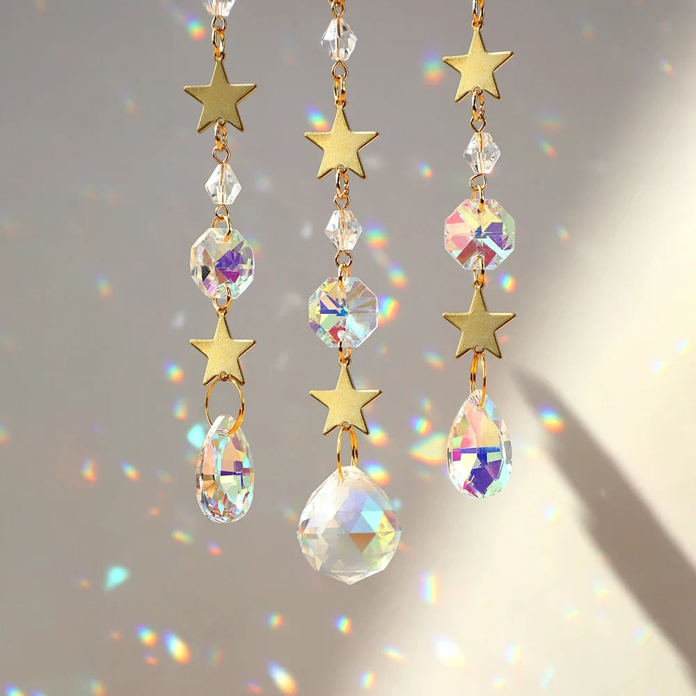 Crystal Moon Suncatchers