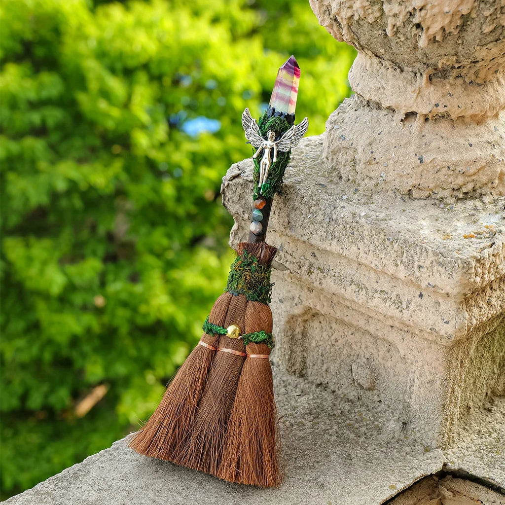Crystal Charm Broom