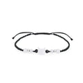 Moonstone Obsidian Cat Charm Bracelets