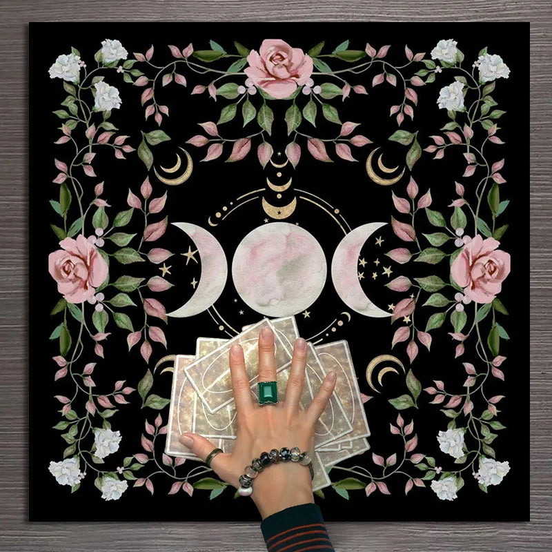 Triple Moon Altar Cloth