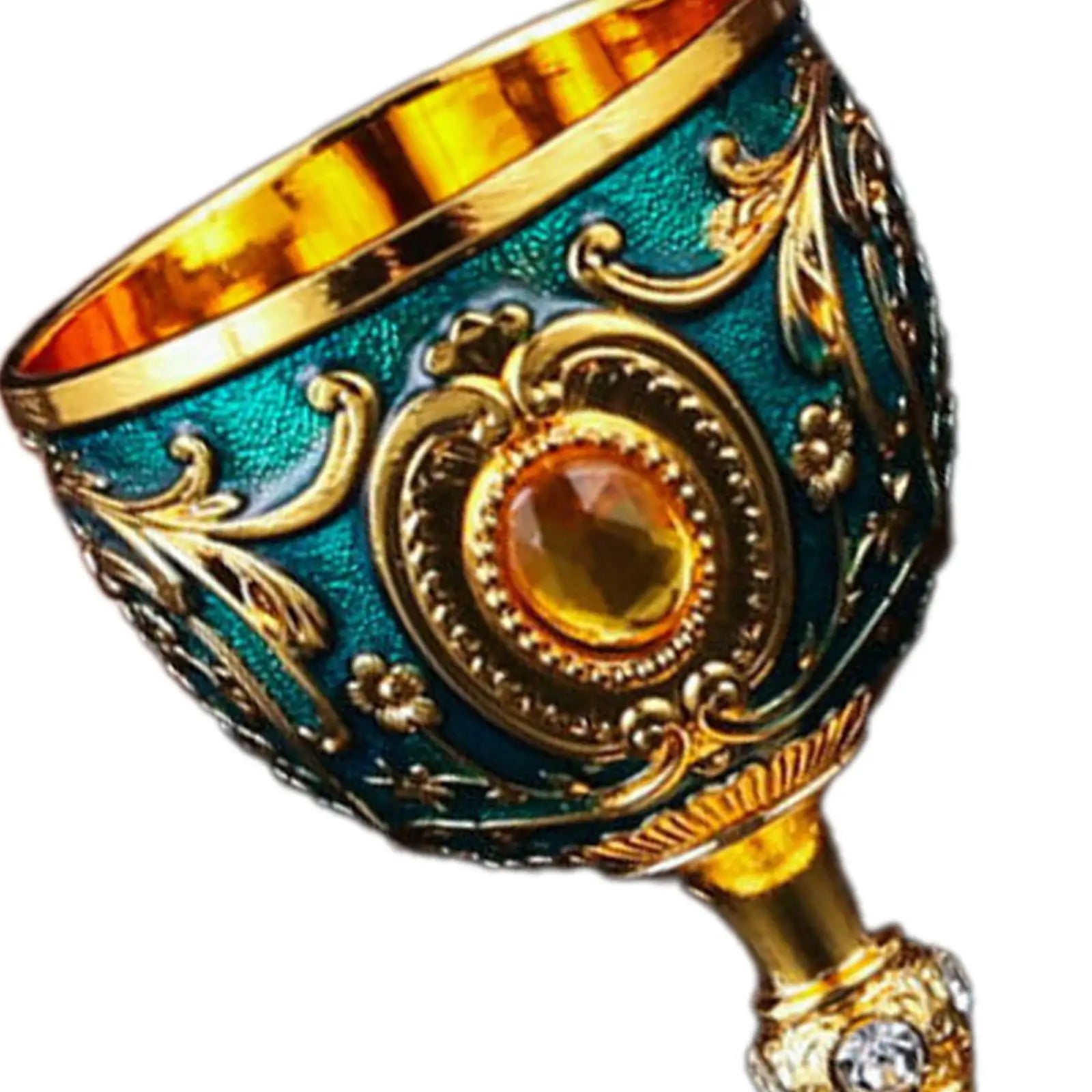 Vintage Chalice Medieval Goblet Novelty Engraved Reusable Anniversary