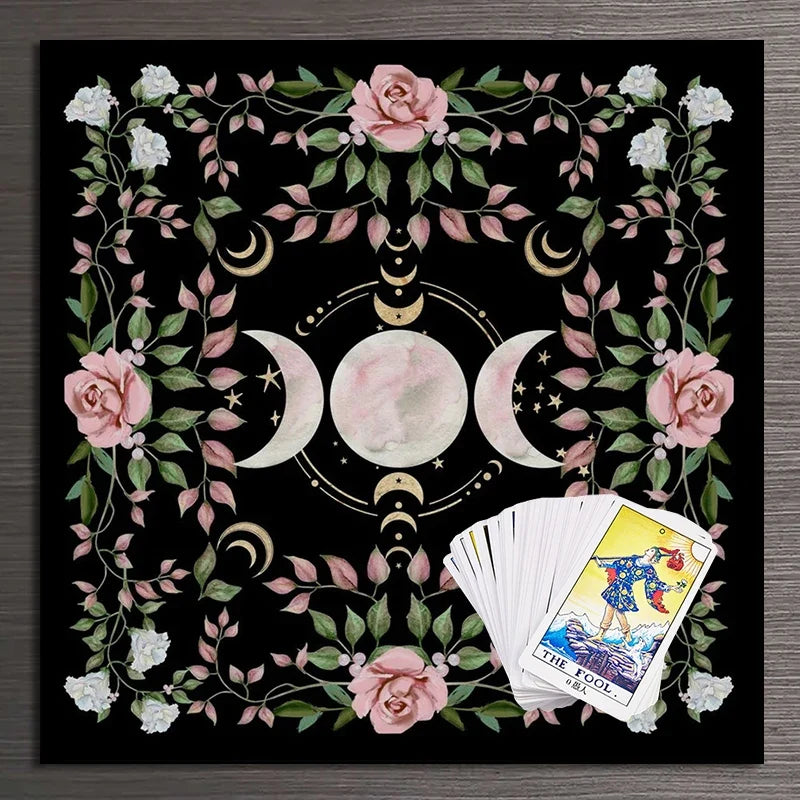 Triple Moon Altar Cloth