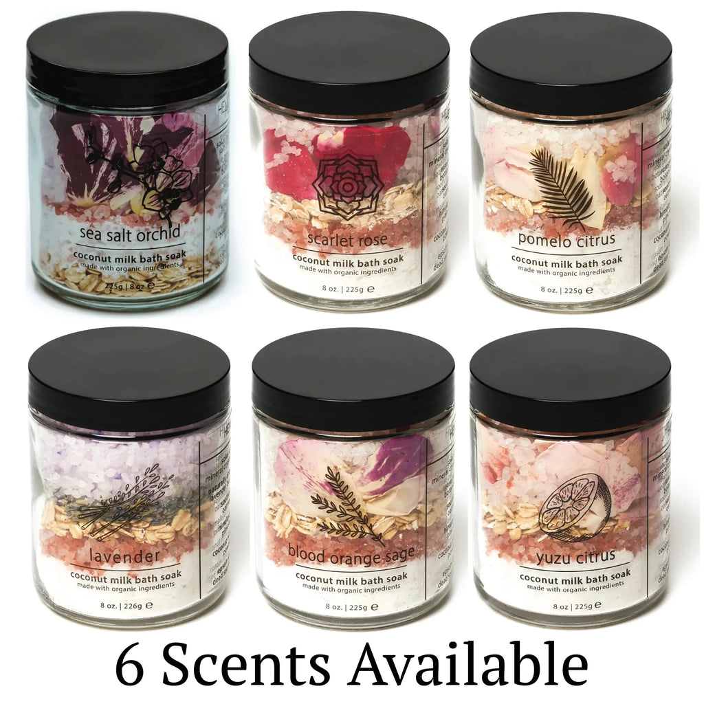 Coconut Milk Bath Soak - Available in 6 Scents
