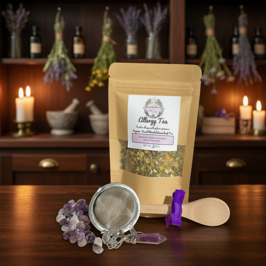 Herbal Allergy Relief Tea – Loose Leaf Blend (2, 10 & 30 Servings)