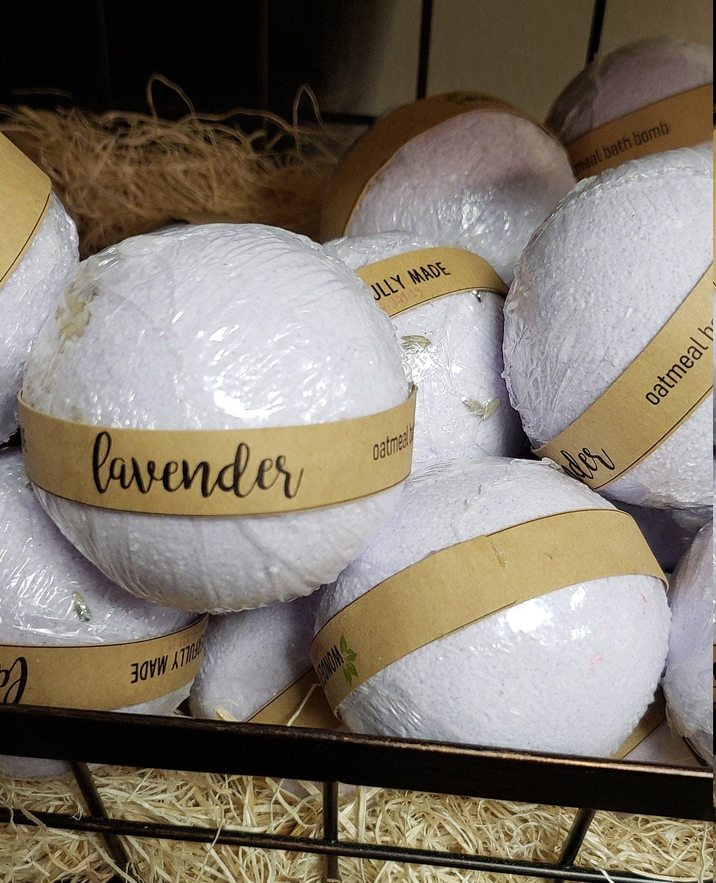 Lavender Bath Bomb | Calming | Organic