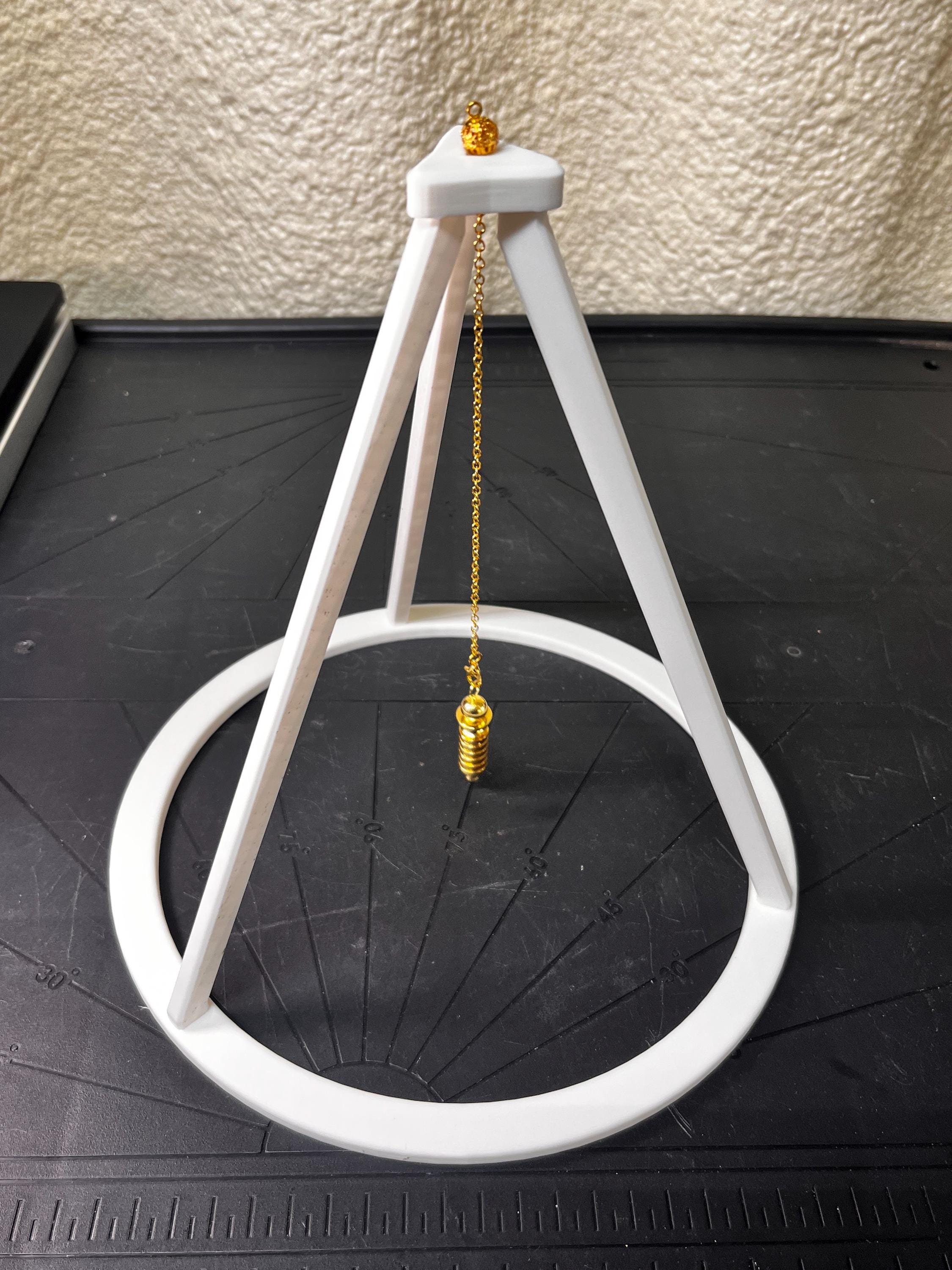 Portable Tripod Stand Only (3D Printed PLA Plastic)