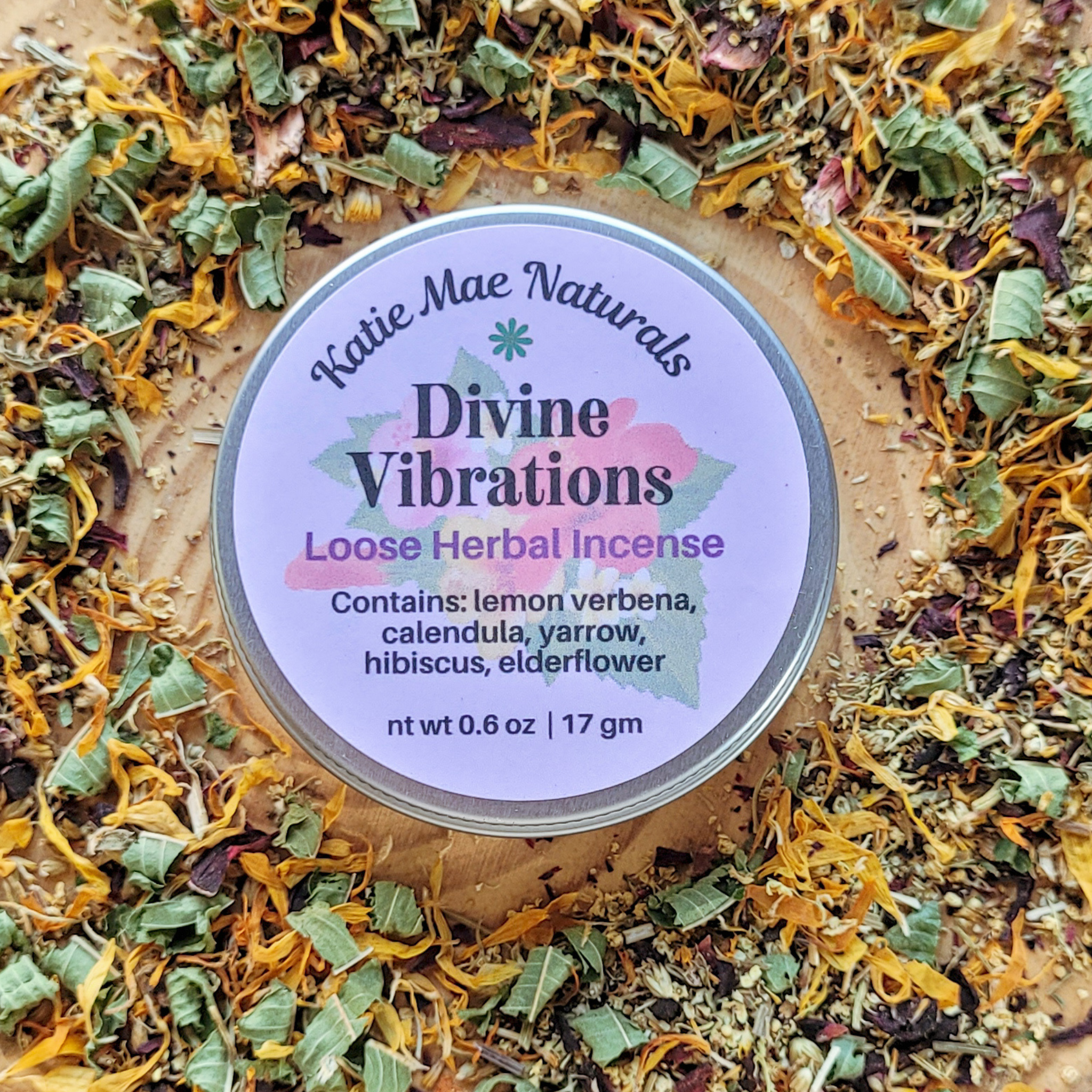 Divine Vibrations Herbal Incense