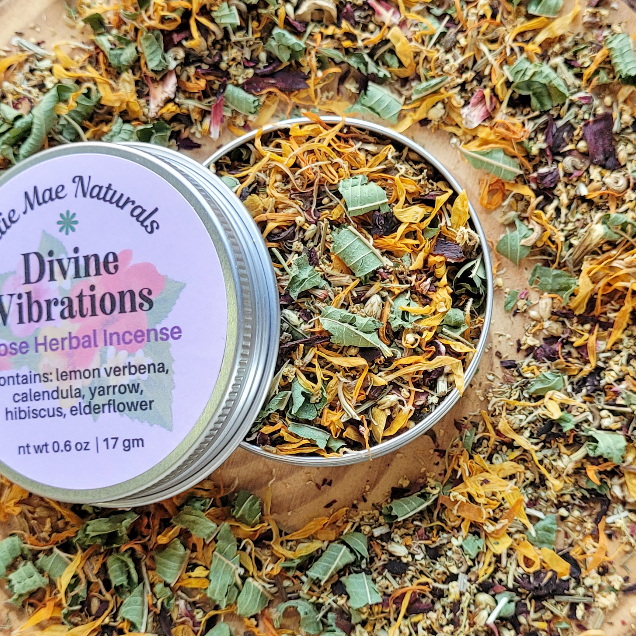Divine Vibrations Herbal Incense
