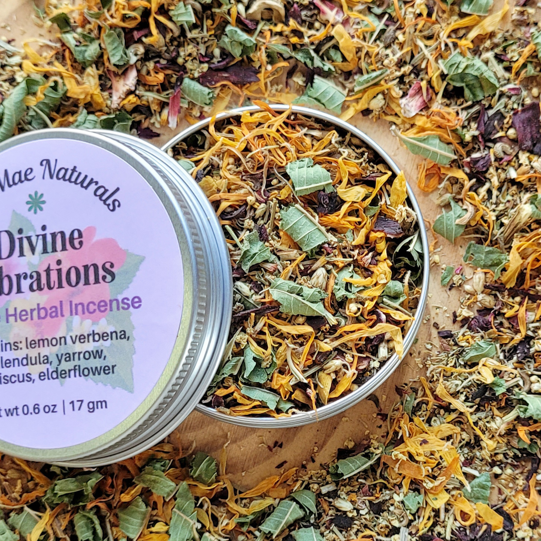 Divine Vibrations Herbal Incense
