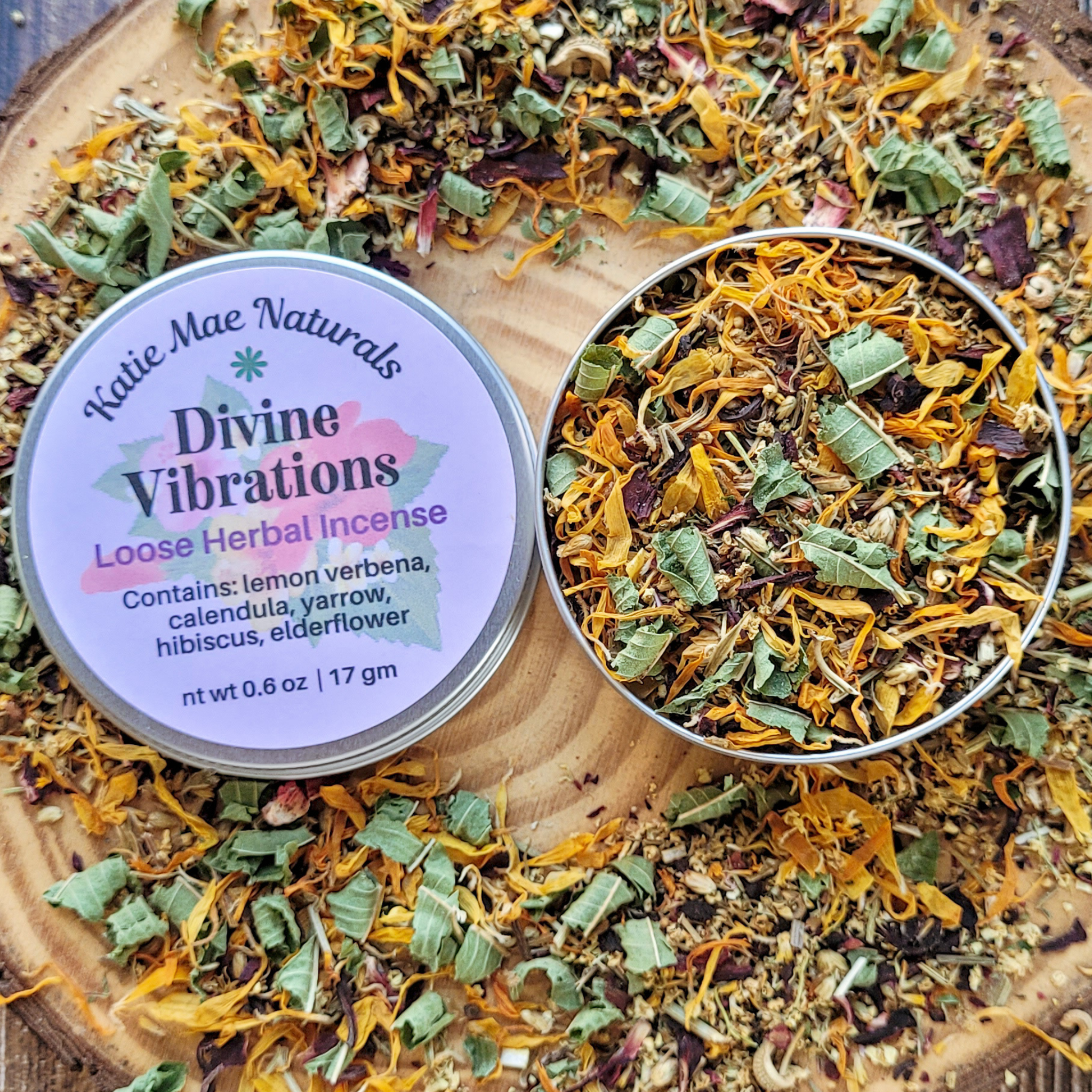 Divine Vibrations Herbal Incense