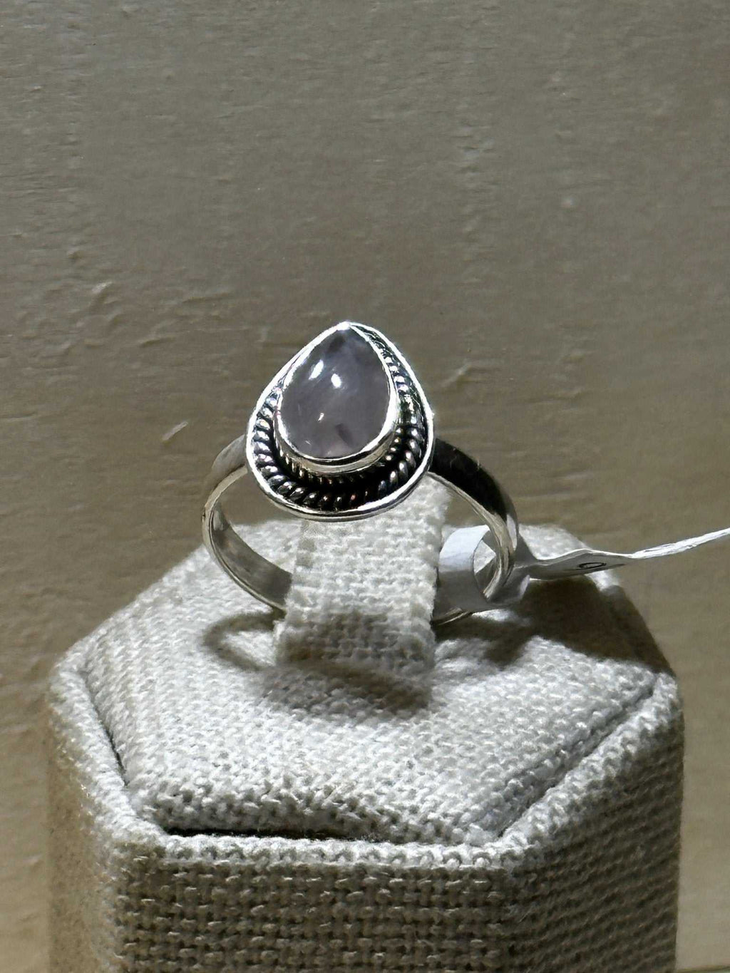 Rose Quartz Ring Size 9 (03.9026)