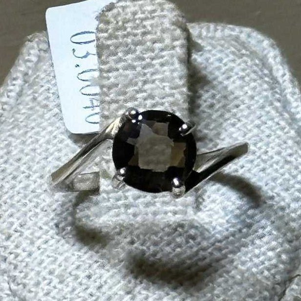 Smokey Quartz Ring Size 5 (03.0040)