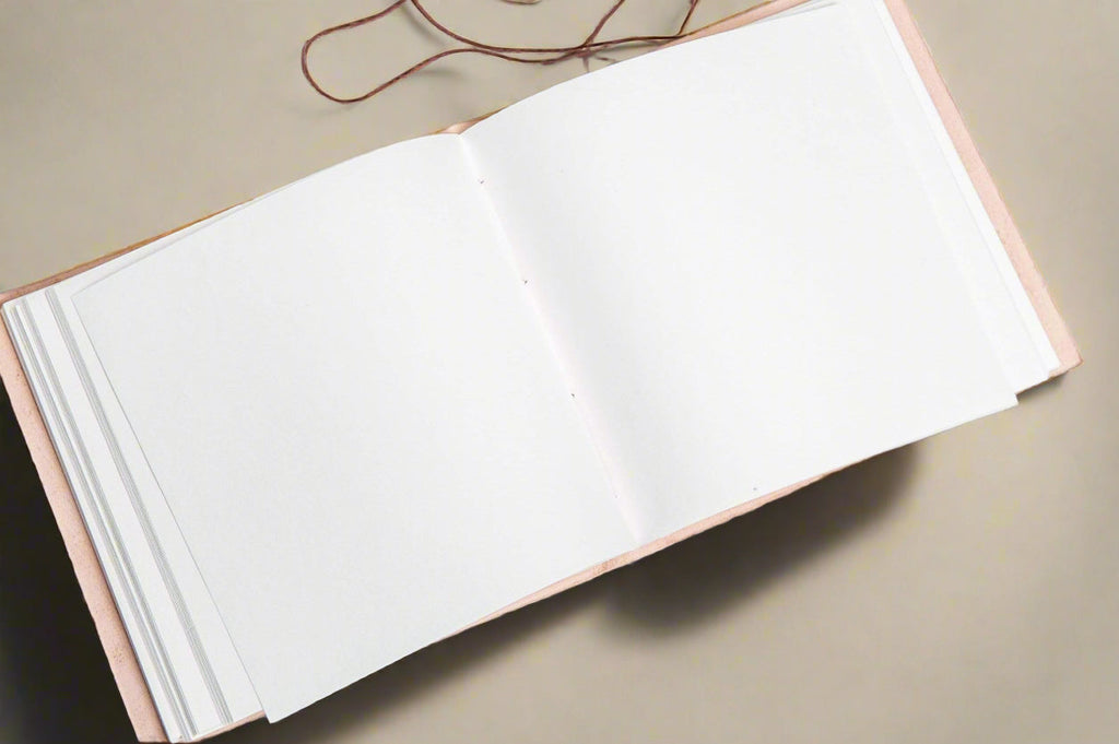 Moon Phases Leather Journal