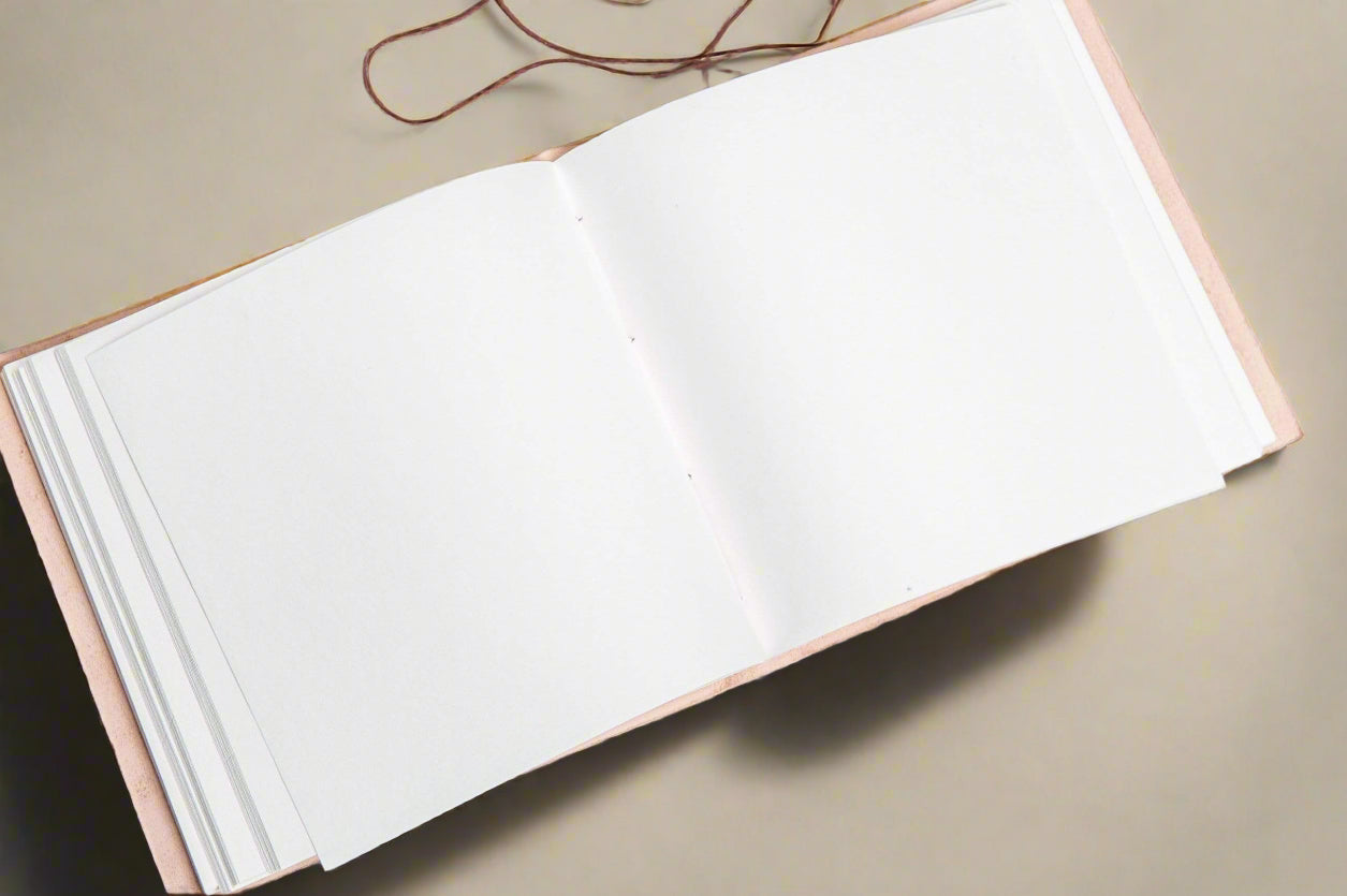 Moon Phases Leather Journal